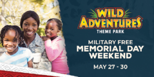 WIN TICKETS TO WILD ADVENTURS FOR MEMORIAL DAY WEEKEND!