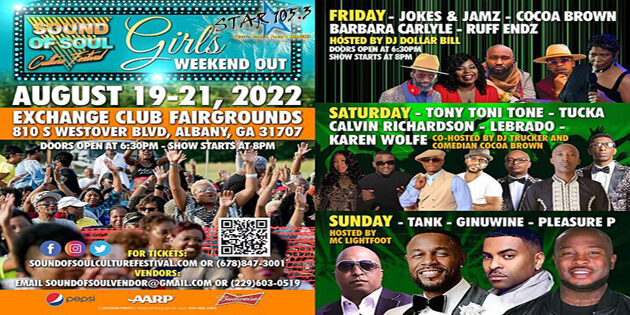 WIN TICKETS TO THE SOUND OF SOUL CULTURE FESTIVAL!